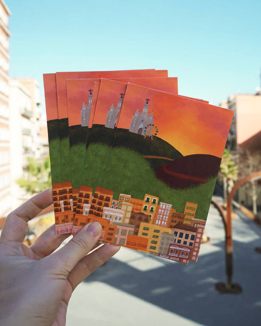 Barcelona Postcard | Collserola with Tibidabo