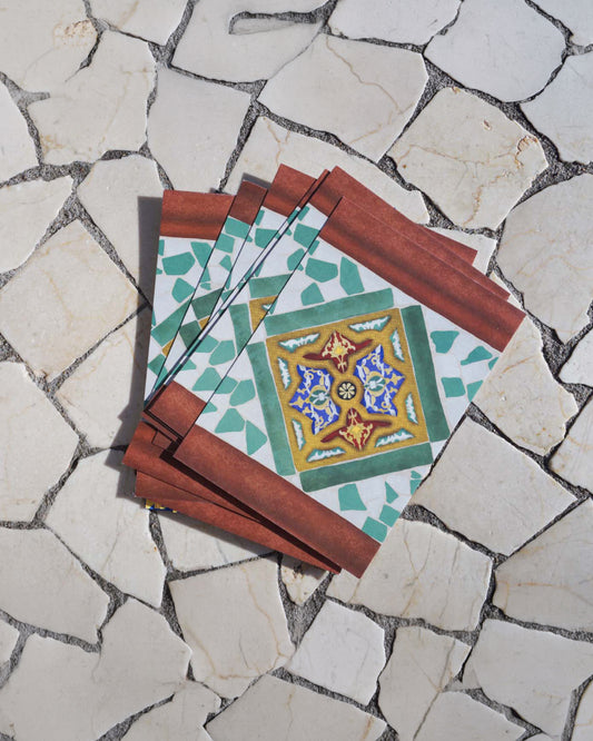 Postal de Barcelona | Azulejo español