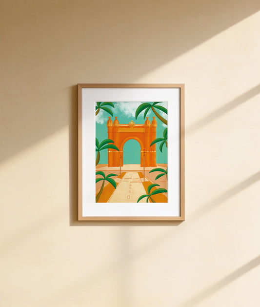 Barcelona Poster | Arc de Triomf