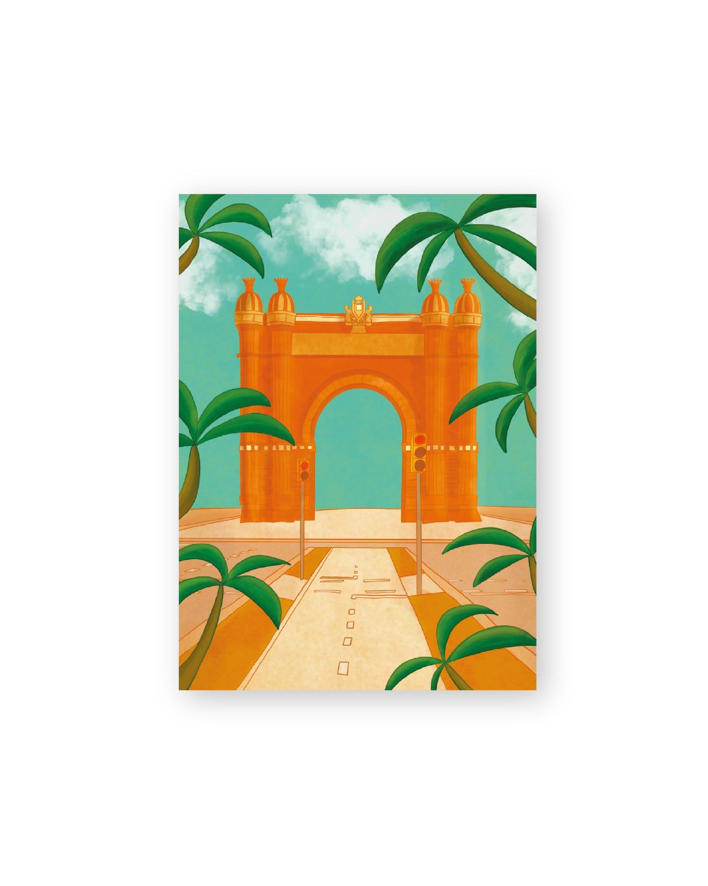 Postal de Barcelona | Arc de Triomf