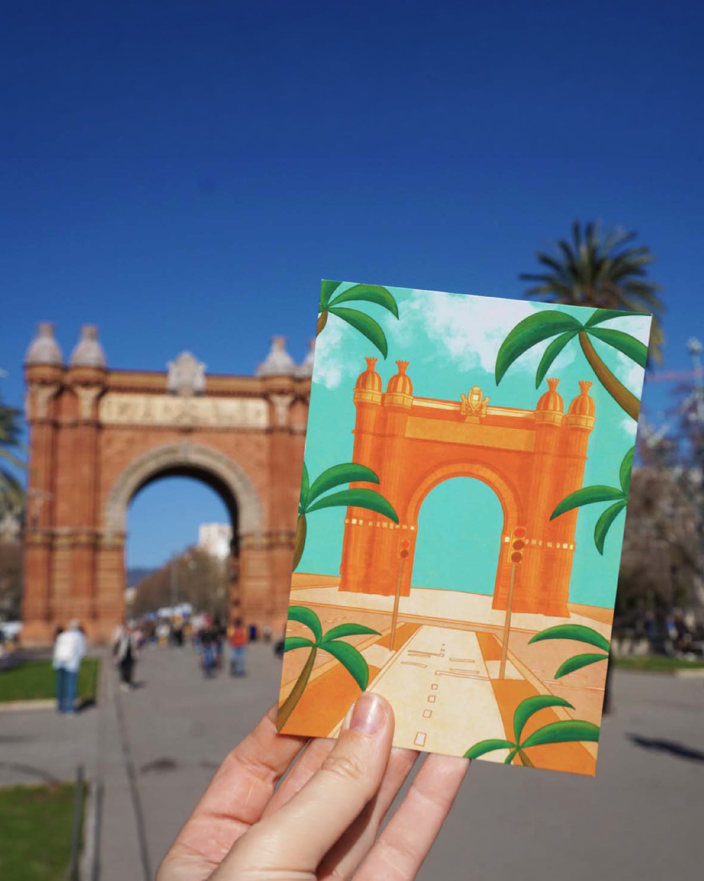 Postal de Barcelona | Arc de Triomf