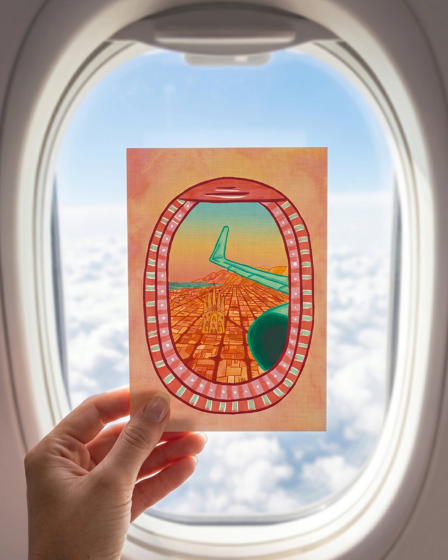 Barcelona Postcard | Avión