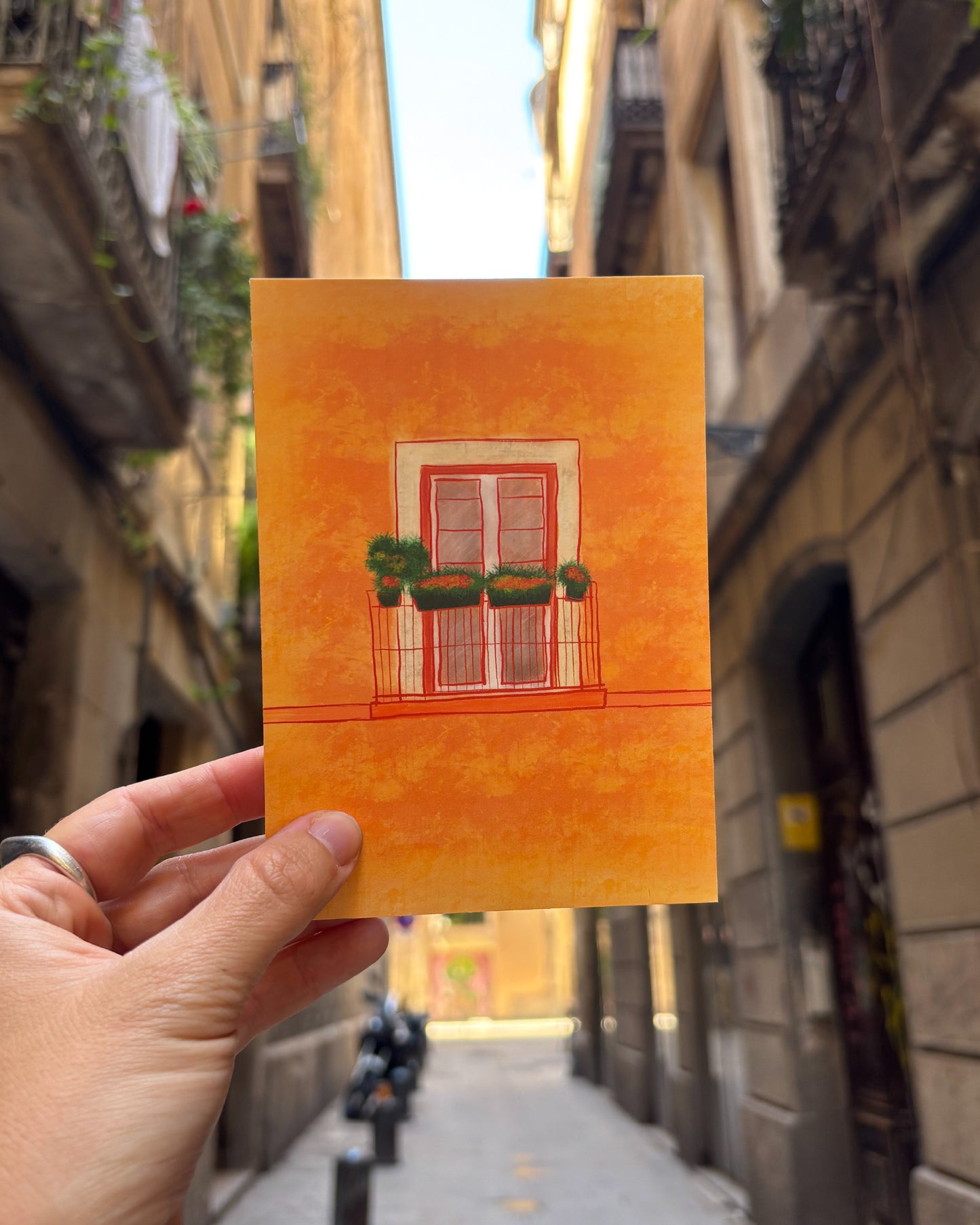 Barcelona Postal | Balcón