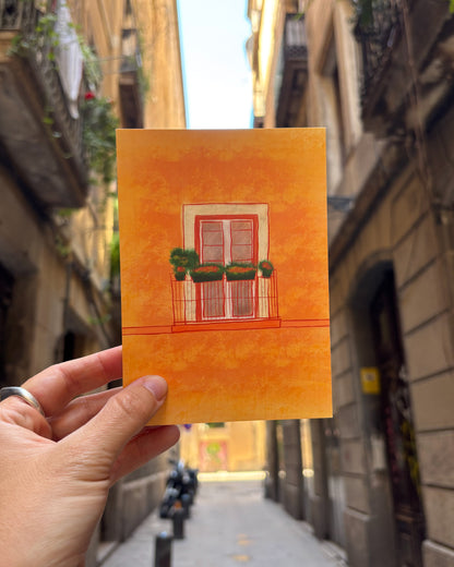 Barcelona Postal | Balcón