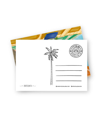 Barcelona Postcard | Barrio de la Barceloneta