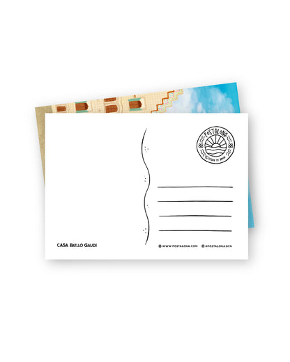 Postal de Barcelona | Casa Batlló