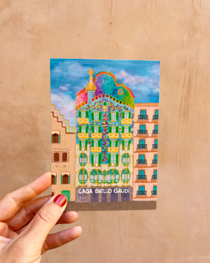 Postal de Barcelona | Casa Batlló