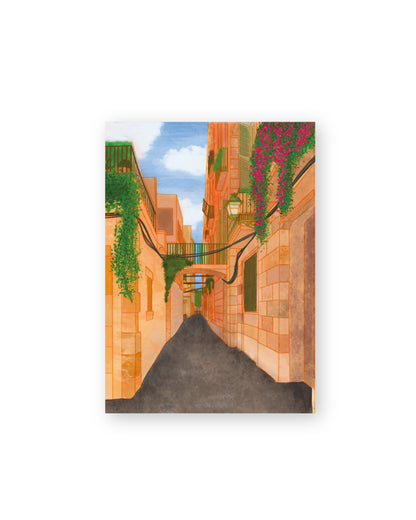 Postal de Barcelona | Barrio Gótico