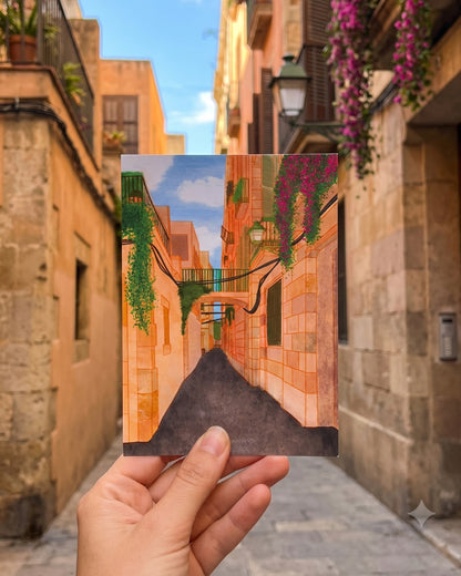 Postal de Barcelona | Barrio Gótico