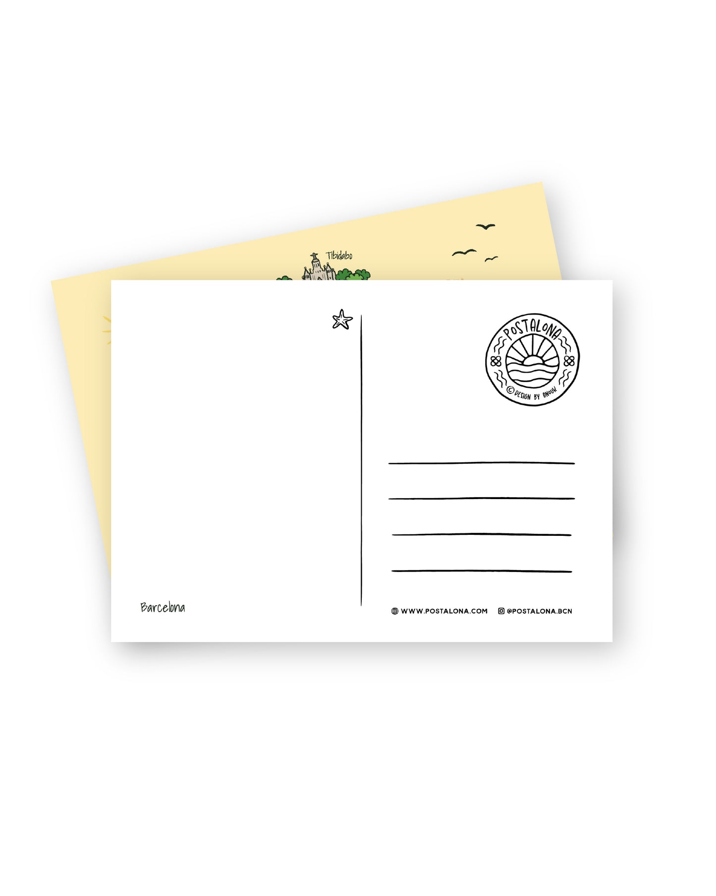 Barcelona Postcard | Mapa de Barcelona