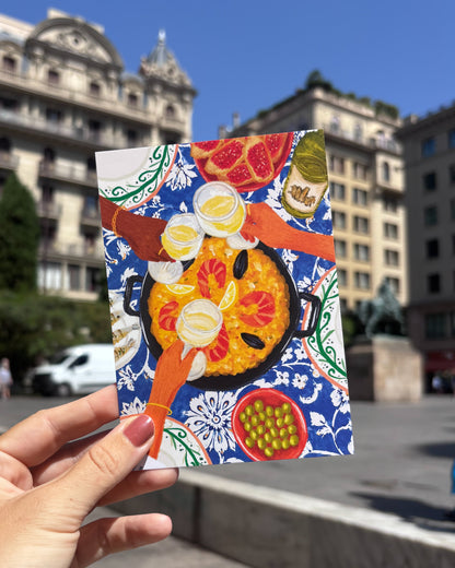 Barcelona Postcard | Paella