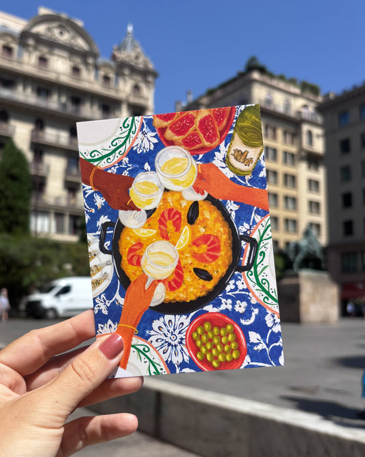 Barcelona Postcard | Paella