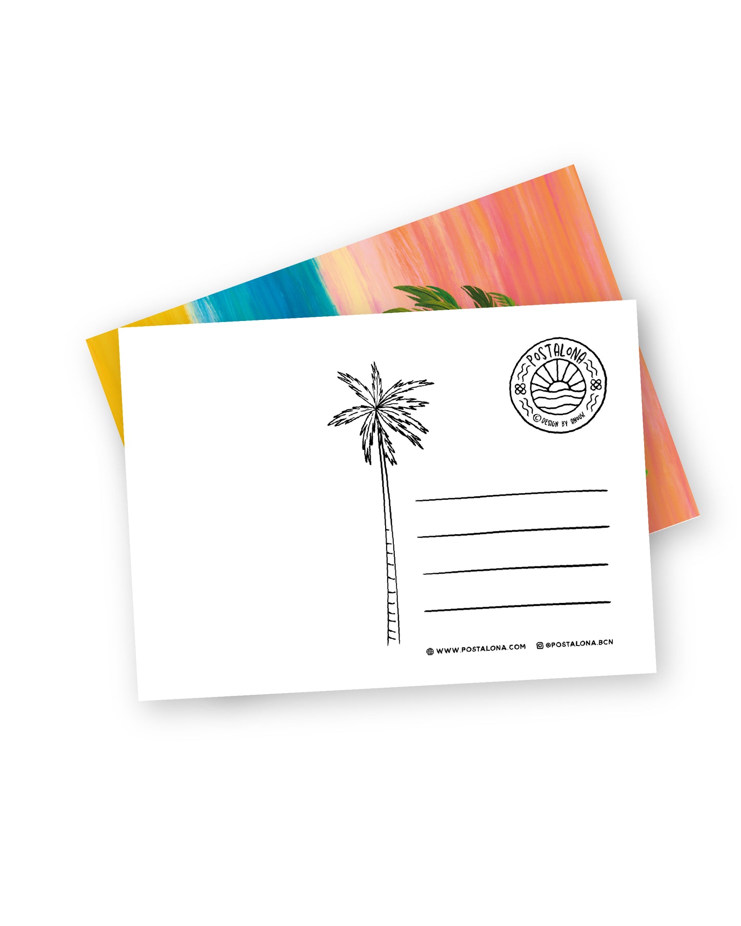 Postal de Barcelona | Palmera
