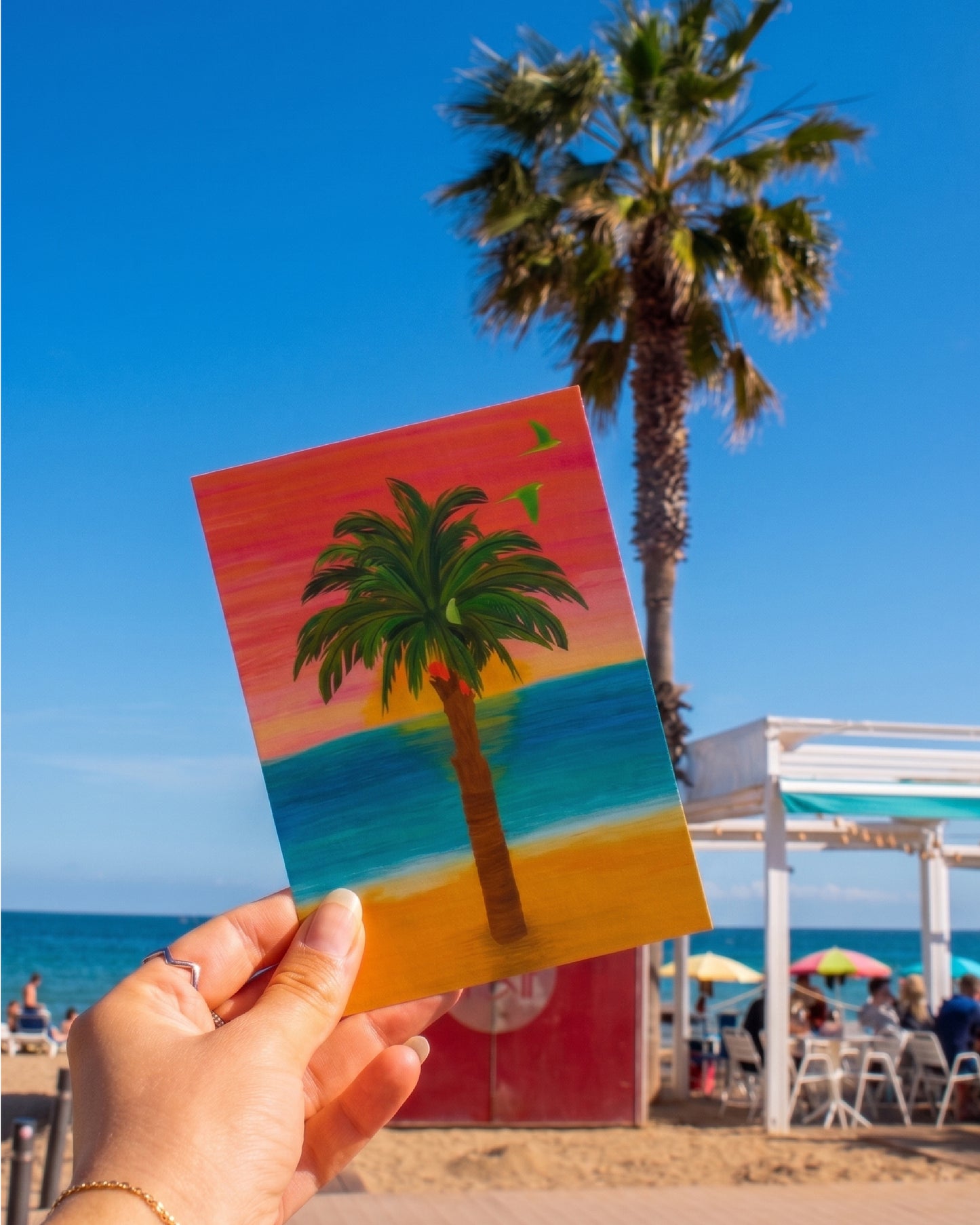 Postal de Barcelona | Palmera