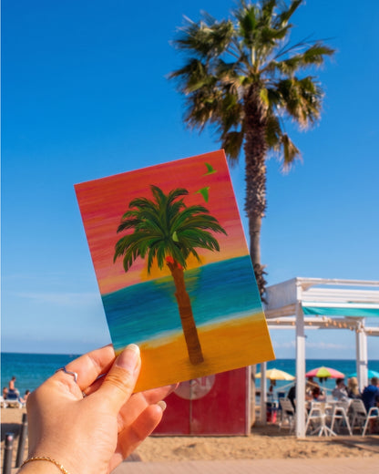 Postal de Barcelona | Palmera