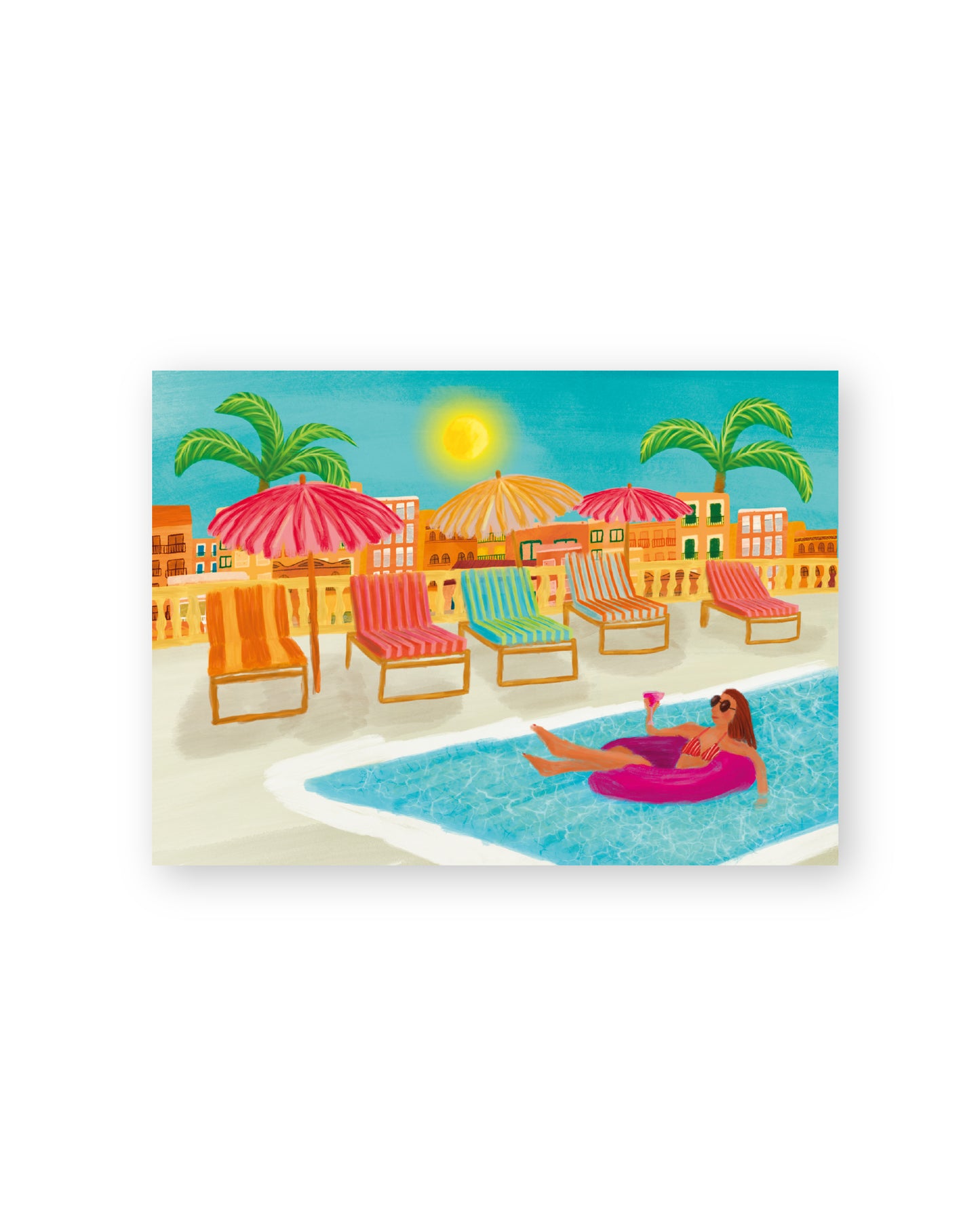 Barcelona Postcard | Piscina