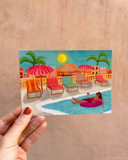 Barcelona Postcard | Piscina