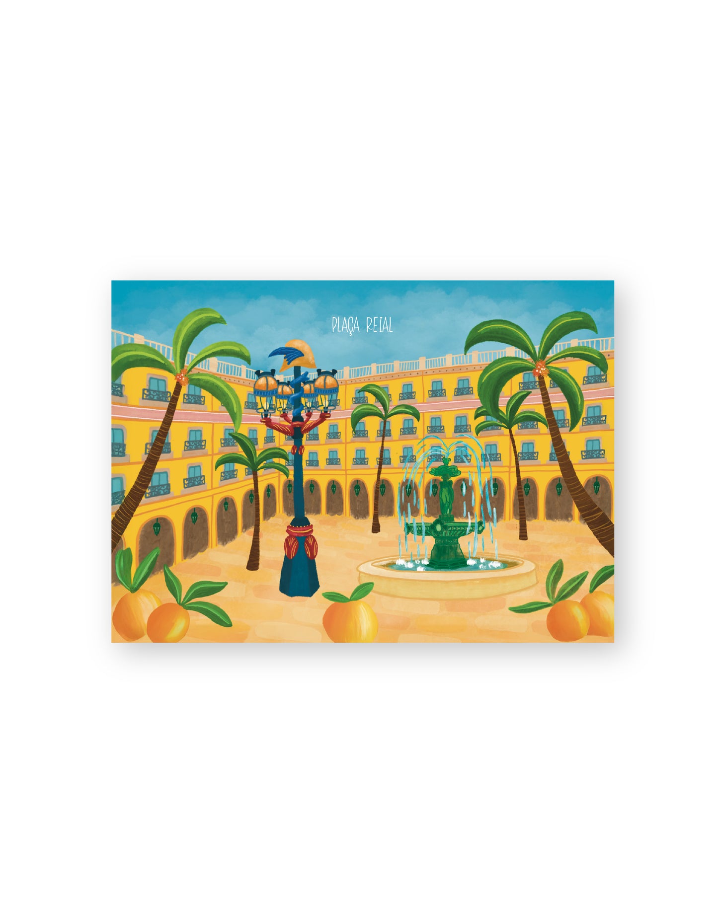 Barcelona Postcard | Plaça Reial