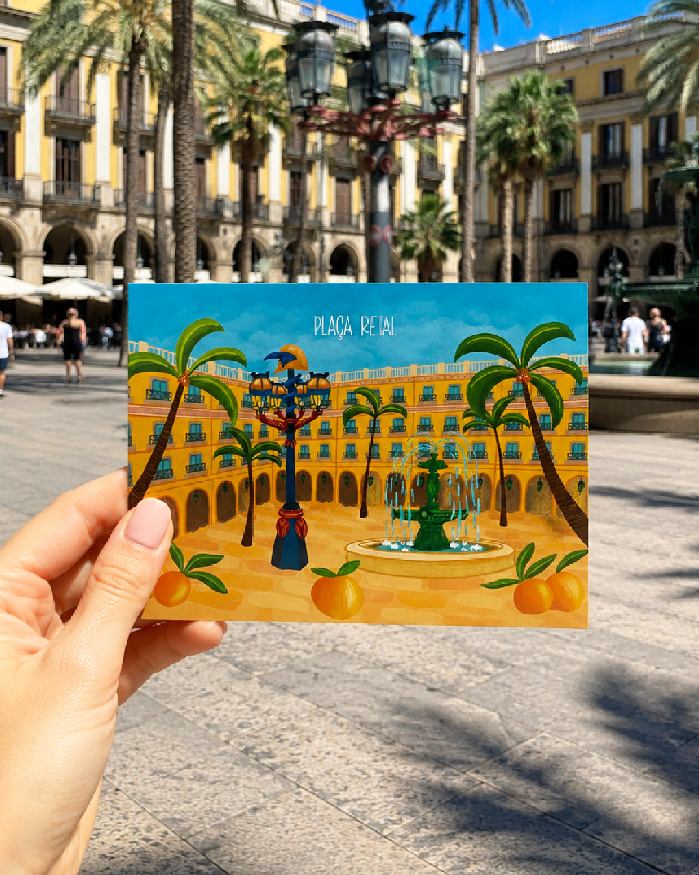 Barcelona Postcard | Plaça Reial