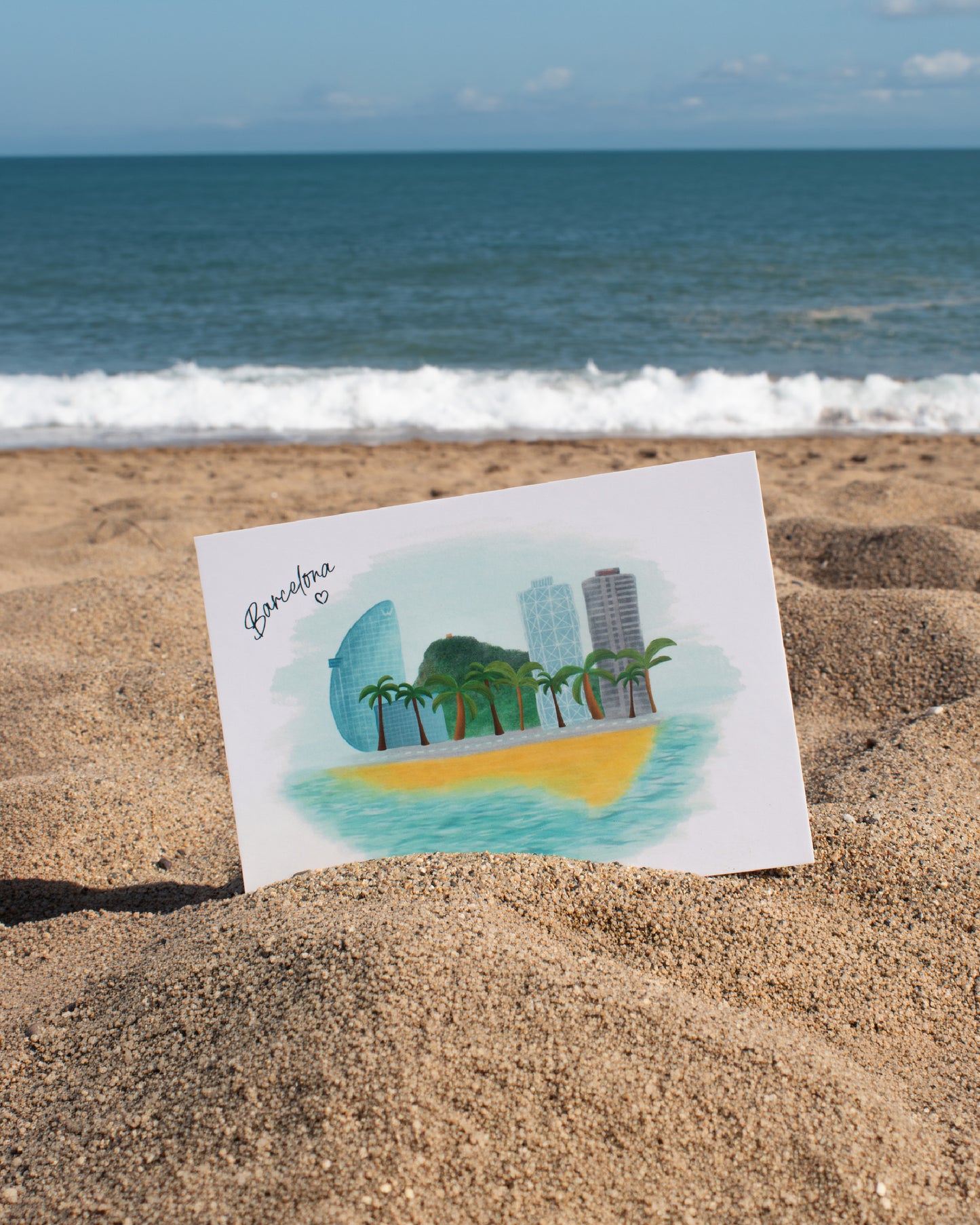 Postal de Barcelona | Horizonte