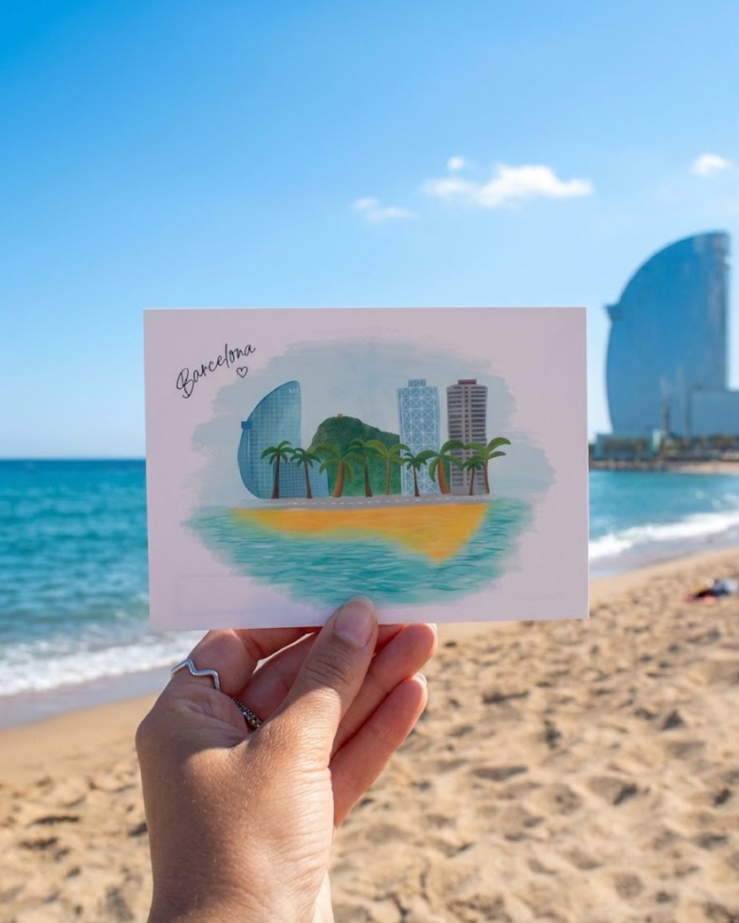 Postal de Barcelona | Horizonte