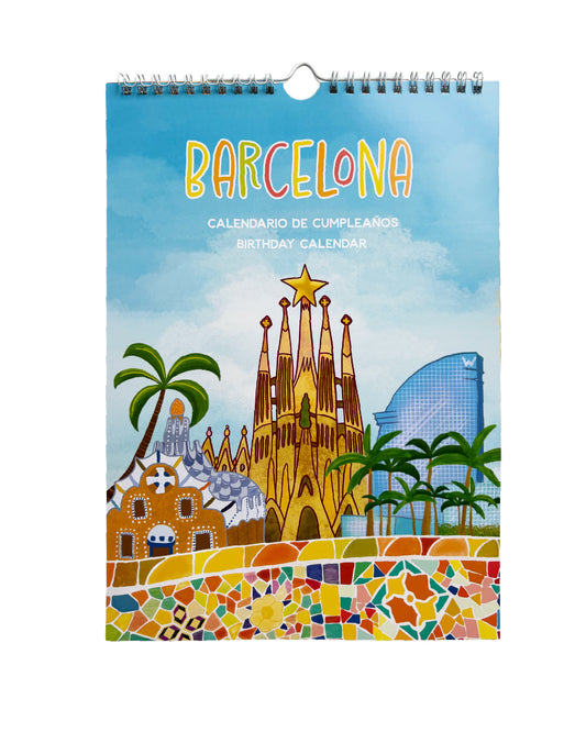 Barcelona Birthday Calendar