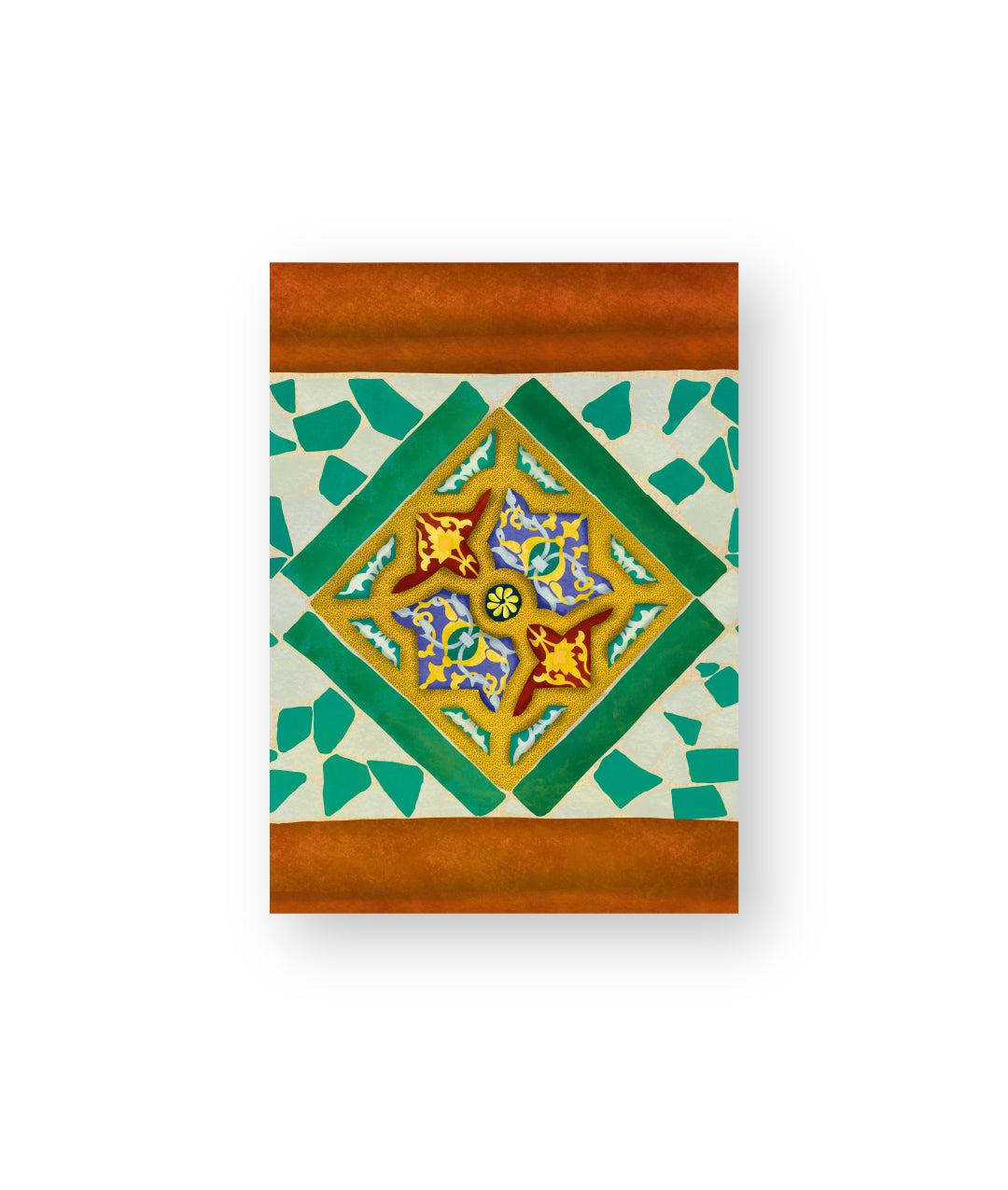 Arco de Triunfo - Barcelona - Colección de ilustraciones de arte Impresión Papel Postal A6 Póster A4 España Arco Monumental Paseo de Lluís Companys