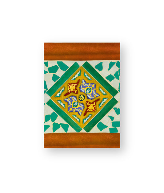 Barcelona Poster | Spanish tile