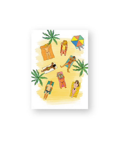 Arco de Triunfo - Barcelona - Colección de ilustraciones de arte Impresión Papel Postal A6 Póster A4 España Arco Monumental Paseo de Lluís Companys