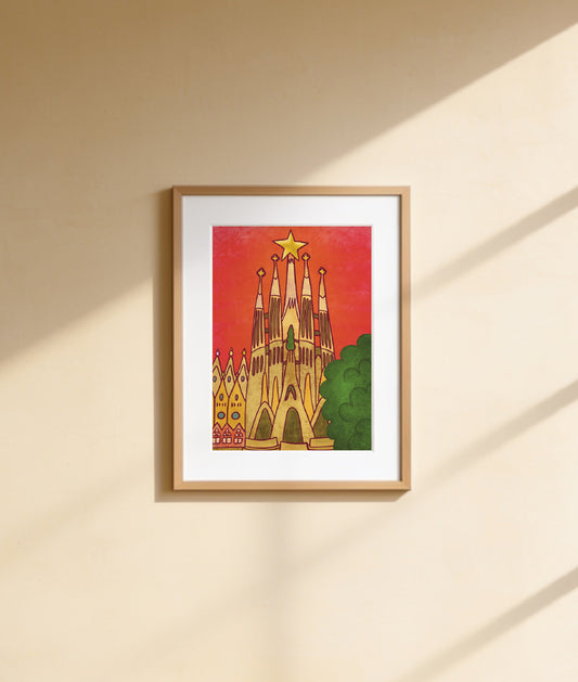Barcelona Poster | Sagrada Família