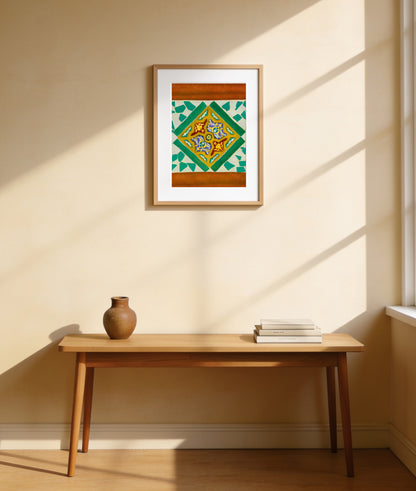 Arco de Triunfo - Barcelona - Colección de ilustraciones de arte Impresión Papel Postal A6 Póster A4 España Arco Monumental Paseo de Lluís Companys