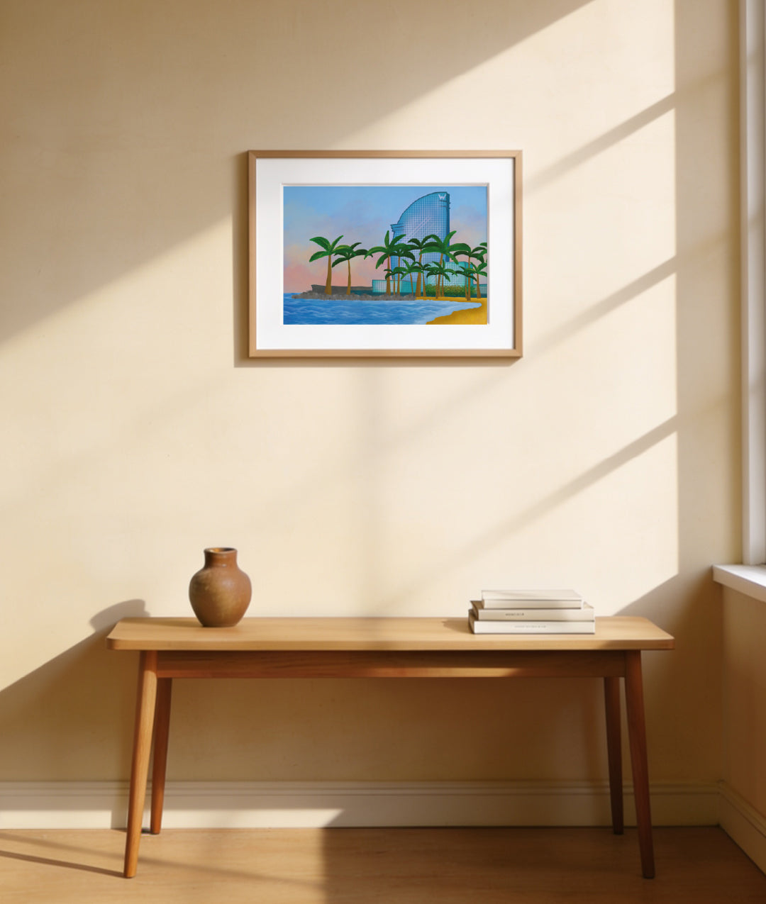 Arco de Triunfo - Barcelona - Colección de ilustraciones de arte Impresión Papel Postal A6 Póster A4 España Arco Monumental Paseo de Lluís Companys