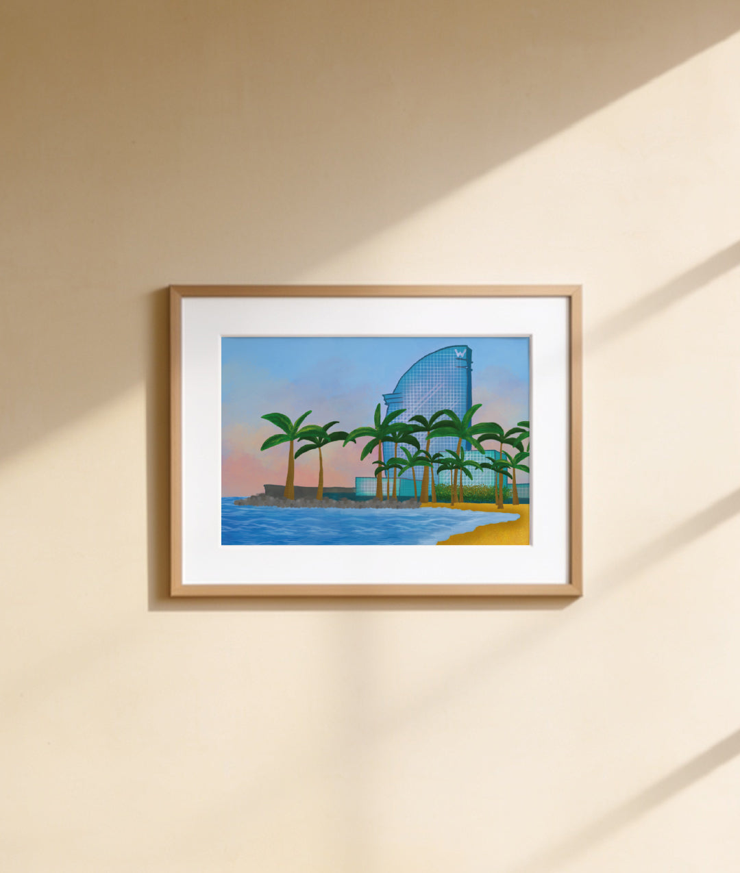Arco de Triunfo - Barcelona - Colección de ilustraciones de arte Impresión Papel Postal A6 Póster A4 España Arco Monumental Paseo de Lluís Companys