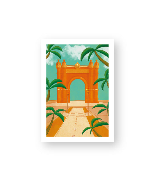 Barcelona Poster | Arc de Triomf