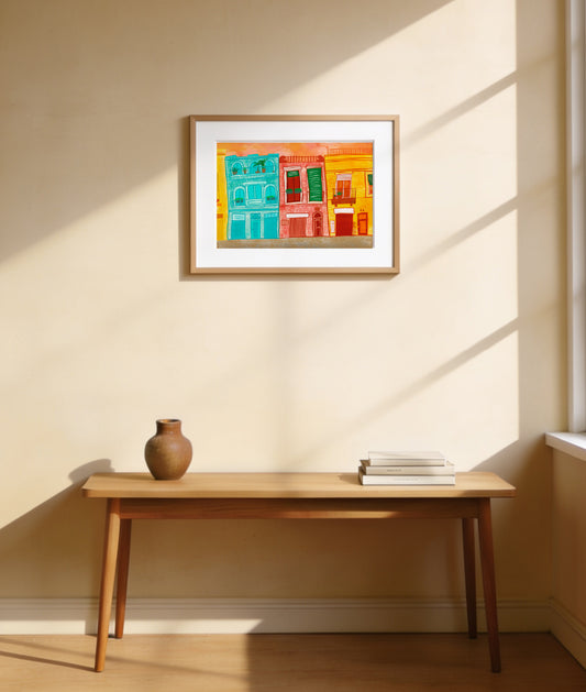 Barcelona Poster | Casas de Gràcia