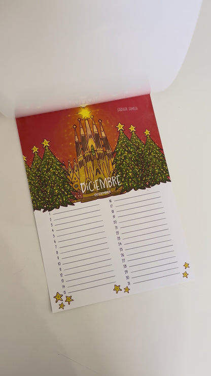 Barcelona Birthday Calendar